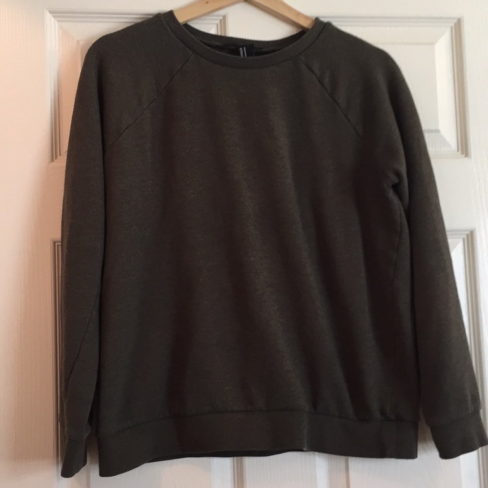 Forest green sweater
